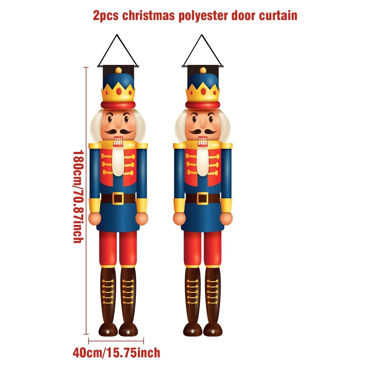 Christmas and New Year Door Banner Decoration