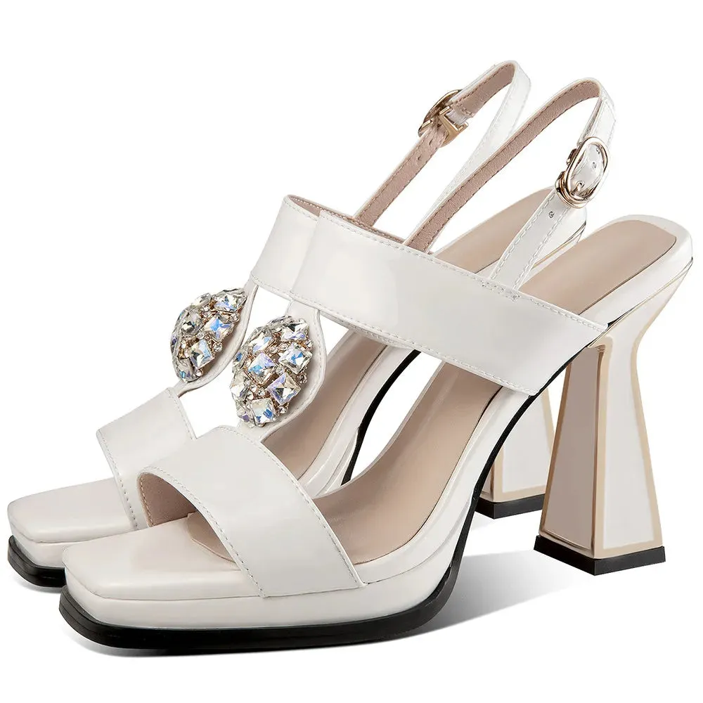 Funki Buys | Shoes | Women's Designer High Slingback Sandals