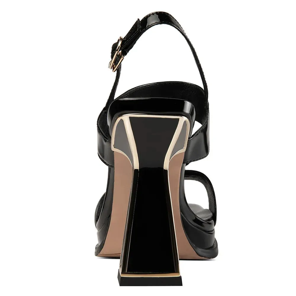 Funki Buys | Shoes | Women's Designer High Slingback Sandals