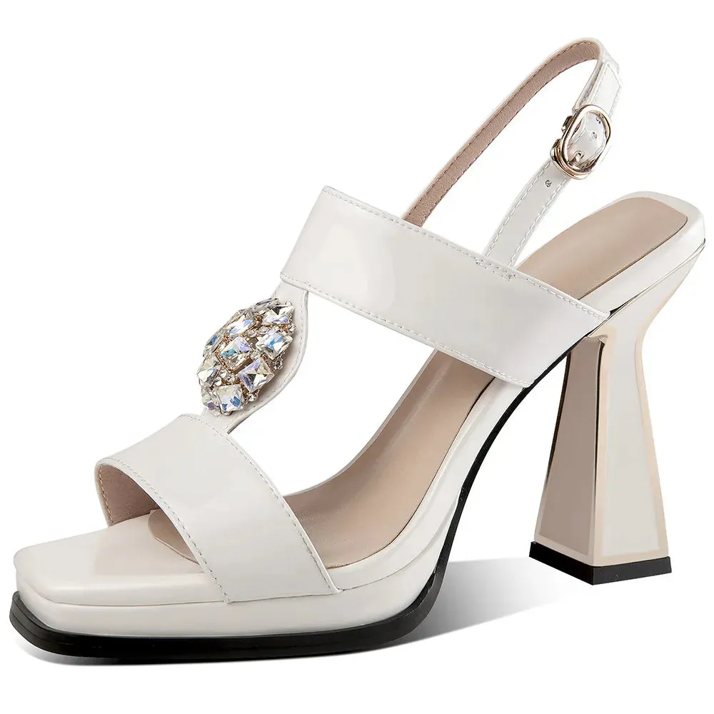 Funki Buys | Shoes | Women's Designer High Slingback Sandals