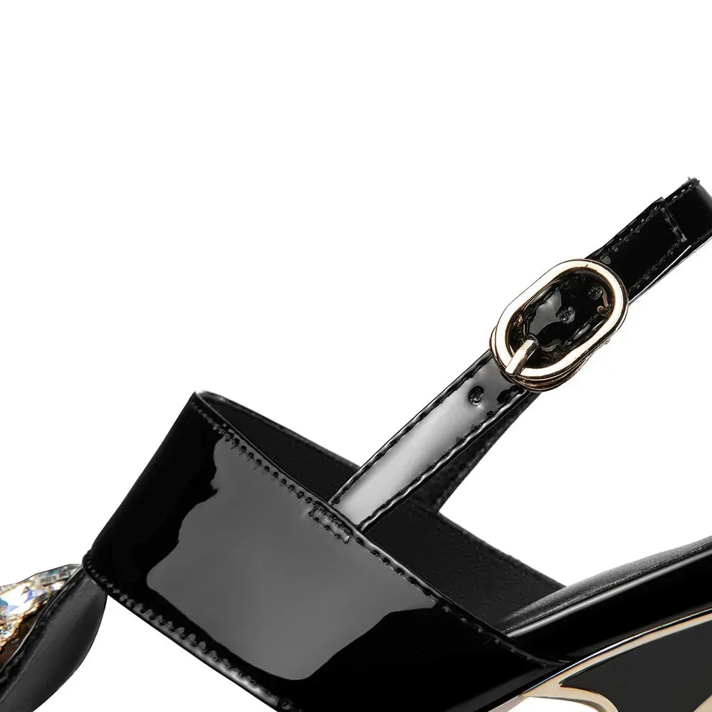 Funki Buys | Shoes | Women's Designer High Slingback Sandals