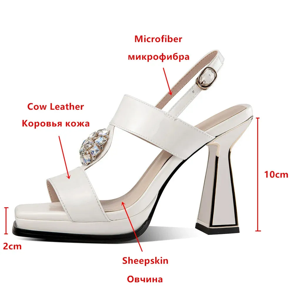 Funki Buys | Shoes | Women's Designer High Slingback Sandals