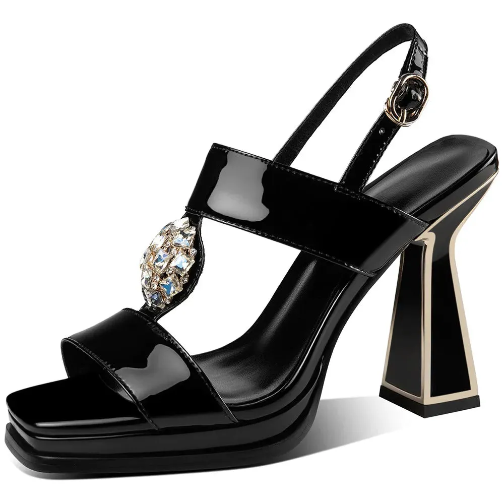 Funki Buys | Shoes | Women's Designer High Slingback Sandals